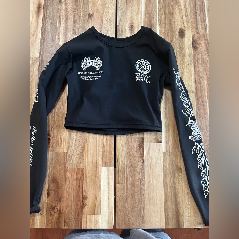 Darc Sport Black Crop Top Limited edition